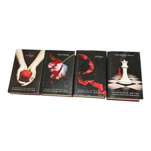 Twilight Saga Set Of 4 Hardcover Books Stephenie Meyer 1st Edition Vampire